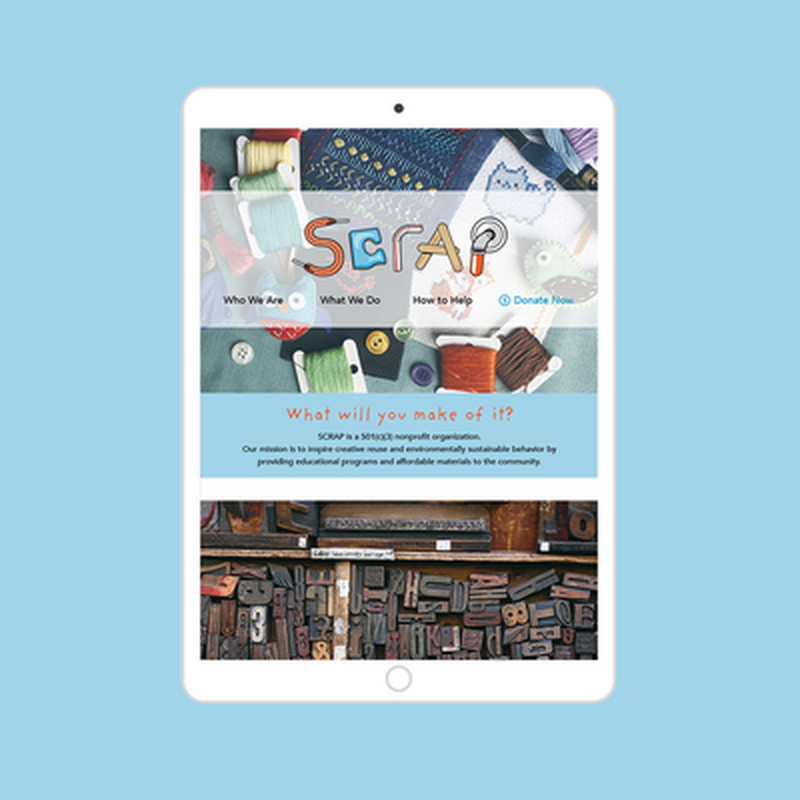 SCRAP PDX Web Design